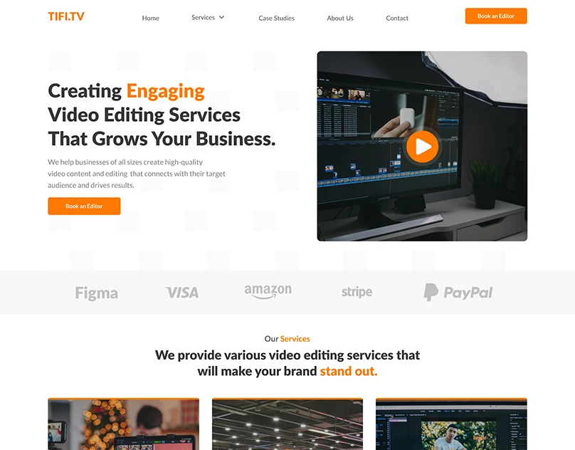 TIFI TV streaming app design